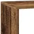 Produktbild 9 för Bokhylla/Rumsavdelare 3 hyllor 137,5x29x103,5cm konstruerat trä