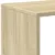Produktbild 9 för Bokhylla/Rumsavdelare 3 hyllor 123x29x123 cm konstruerat trä
