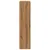 Produktbild 6 för Bokhylla/Rumsavdelare 3 hyllor ek 123x29x123 cm konstruerat trä