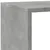 Produktbild 9 för Bokhylla/Rumsavdelare 4 hyllor 143,5x29x143,5cm konstruerat trä