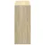 Produktbild 6 för Bokhylla/Rumsavdelare sonoma-ek 69,5x29x69,5 cm konstruerat trä