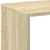 Produktbild 9 för Bokhylla/Rumsavdelare sonoma-ek 69,5x29x69,5 cm konstruerat trä