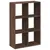 Produktbild 7 för Bokhylla/Rumsavdelare brun ek 69,5x29x103,5 cm konstruerat trä