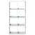 Produktbild 5 för Bokhylla/Rumsavdelare vit 69,5x29x137,5 cm konstruerat trä