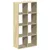 Produktbild 2 för Bokhylla/Rumsavdelare sonoma-ek 69,5x29x137,5cm konstruerat trä