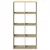 Produktbild 5 för Bokhylla/Rumsavdelare sonoma-ek 69,5x29x137,5cm konstruerat trä
