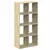 Produktbild 7 för Bokhylla/Rumsavdelare sonoma-ek 69,5x29x137,5cm konstruerat trä
