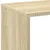 Produktbild 9 för Bokhylla/Rumsavdelare sonoma-ek 69,5x29x137,5cm konstruerat trä