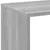 Produktbild 9 för Bokhylla/Rumsavdelare 69,5x29x137,5 cm konstruerat trä