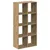 Produktbild 8 för Bokhylla/Rumsavdelare ek 69,5x29x137,5 cm konstruerat trä