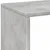 Produktbild 9 för Bokhylla/Rumsavdelare betonggrå 102x29x103,5 cm konstruerat trä