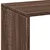 Produktbild 9 för Bokhylla/Rumsavdelare brun ek 102x29x103,5 cm konstruerat trä