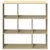 Produktbild 5 för Bokhylla/Rumsavdelare sonoma-ek 102x29x103,5 cm konstruerat trä