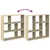 Produktbild 8 för Bokhylla/Rumsavdelare sonoma-ek 102x29x103,5 cm konstruerat trä