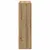 Produktbild 6 för Bokhylla/Rumsavdelare ek 102x29x103,5 cm konstruerat trä