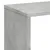 Produktbild 9 för Bokhylla/Rumsavdelare betonggrå 67x25x161,5 cm konstruerat trä