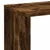 Produktbild 9 för Bokhylla/Rumsavdelare rökfärgadek 67x25x161,5cm konstruerat trä
