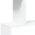Produktbild 9 för Bokhylla/Rumsavdelare 6 hyllor vit 70x24x193 cm konstruerat trä