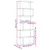 Produktbild 11 för Bokhylla/Rumsavdelare 6hyllor svart 70x24x193cm konstruerat trä