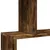 Produktbild 9 för Bokhylla/Rumsavdelare 6 hyllplan 70x24x193 cm konstruerat trä
