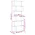 Produktbild 11 för Bokhylla/Rumsavdelare 6 hyllor ek 70x24x193 cm konstruerat trä