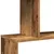Produktbild 9 för Bokhylla/Rumsavdelare 5 hyllplan 70x24x161 cm konstruerat trä