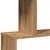 Produktbild 9 för Bokhylla/Rumsavdelare 5 hyllplan ek 70x24x161cm konstruerat trä