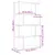 Produktbild 11 för Bokhylla/Rumsavdelare 4 hyllplan 70x24x129 cm konstruerat trä