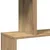 Produktbild 9 för Bokhylla/Rumsavdelare 4 hyllplan ek 70x24x129cm konstruerat trä