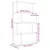 Produktbild 11 för Bokhylla/Rumsavdelare 4 hyllplan ek 70x24x129cm konstruerat trä