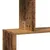 Produktbild 9 för Bokhylla/Rumsavdelare 3 hyllor 70x24x97 cm konstruerat trä