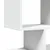 Produktbild 9 för Bokhylla/Rumsavdelare vit 92x29x112 cm konstruerat trä