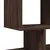 Produktbild 9 för Bokhylla/Rumsavdelare brun ek 92x29x112 cm konstruerat trä