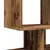 Produktbild 9 för Bokhylla/Rumsavdelare åldrat trä 92x29x112 cm konstruerat trä