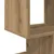 Produktbild 9 för Bokhylla/Rumsavdelare ek 92x29x112 cm konstruerat trä