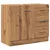 Produktbild 2 för Tvättställsskåp ek 63x30x54 cm konstruerat trä