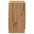 Produktbild 5 för Tvättställsskåp ek 63x30x54 cm konstruerat trä