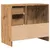 Produktbild 6 för Tvättställsskåp ek 63x30x54 cm konstruerat trä