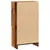 Produktbild 6 för Bokhylla åldrat trä 40x24x76 cm konstruerat trä