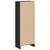Produktbild 6 för Bokhylla svart 40x24x109 cm konstruerat trä