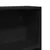 Produktbild 7 för Bokhylla svart 40x24x109 cm konstruerat trä
