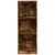 Produktbild 4 för Bokhylla rökfärgad ek 40x24x109 cm konstruerat trä