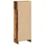 Produktbild 6 för Bokhylla åldrat trä 40x24x109 cm konstruerat trä