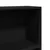 Produktbild 7 för Bokhylla svart 40x24x176 cm konstruerat trä