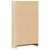 Produktbild 6 för Bokhylla sonoma-ek 60x24x109 cm konstruerat trä