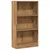 Produktbild 2 för Bokhylla ek 60x24x109 cm konstruerat trä
