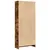 Produktbild 6 för Bokhylla rökfärgad ek 60x24x143 cm konstruerat trä