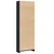 Produktbild 6 för Bokhylla svart 60x24x176 cm konstruerat trä