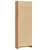 Produktbild 6 för Bokhylla ek 60x24x176 cm konstruerat trä