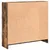 Produktbild 7 för Bokhylla rökfärgad ek 80x24x76 cm konstruerat trä